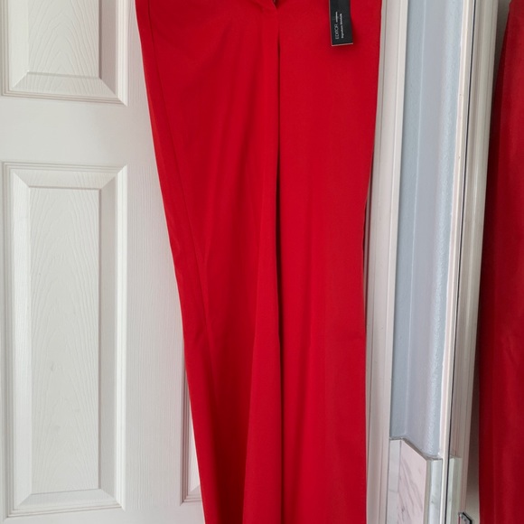 Red Express Editor Pants - Picture 3 of 8